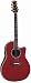 Ovation 1777 LX Legend Acoustic-Electric Guitar w/ Case - Transparent Burgundy