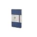 Moleskine Volant Notebook Ruled, Blue Pocket: Set of 2