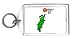Keychain with frog, basketball, hoops, shooting