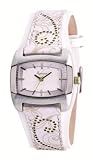 Kahuna White Leather Strap Watch