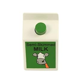 Bigjigs Wooden Play Food - Milk (One Supplied)