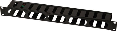 Gator Cases GRW-PNLCBLMNG1 1U Cable Management with Cap Rack Accessory