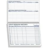 Daily Service Record Book (QTY:10)