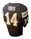 Dan Fouts Signed San Diego Chargers Throwback Blue Jersey
