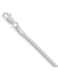 24" 2.4mm Snake Chain Necklace