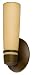 American Fluorescent ARW113RBEC Aria Outdoor Sconce, Tea Stained Glass with a Oil Rub...