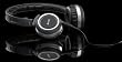 AKG K480NC Active Noise Reducing Mini Headphones (Black)