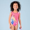 Shimmering Disney Princess Swimsuit for Girls