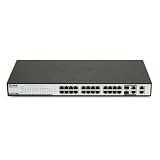 Web Smart 24-PORT 10/100 Poe,switch, 4 Gigabit, 2 Combo Sfp