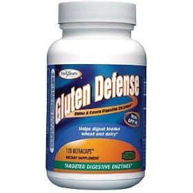 Enzymatic Therapy Gluten Defense, 120 Veg Capsules