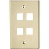 Almond Keystone Style Standard Wallplate