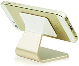 Universal Cool Fashion Micro Suction Mobile Phone Holder for Car Desktop - Cell Phone Desktop Stand - iPhone Desktop Stand - Car holder - GoldWhite