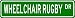 WHEELCHAIR RUGBY Street Sign - Sport Sign - High Quality Aluminum Street Sign