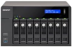 QNAP Network Attachment Storage TS-853-PRO-8G-US 8Bay Celeron Quad Core 8GB DDR3L SATA USB3.0 Retail
