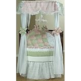 Victoria's Garden Round Crib Bedding