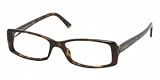Prada Women's 18m Tortoise Frame Plastic Eyeglasses 51mm