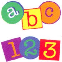 Kitchen: Alphabet and Numbers   84 Peel & Stick Wall Stickers / Accents