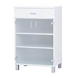 アイリスオーヤマ LGシリーズ ガラス キャビネット LGW‐9060G ホワイト