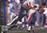 1997 Upper Deck Ray Lewis Football Card #257 - Shipped In Protective Display Case!
