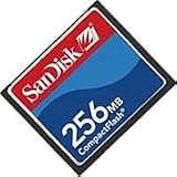 256MB Sandisk CF (Compact Flash) Card SDCFB-256 (CAW)