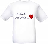 MADE IN CONNECTICUT - State-series - White T-shirt