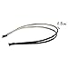 New Fashion Women's Double Layer Metal Barrette Headwear Headband Hairband Black