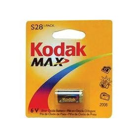 Kodak Max PX28 Battery, 6 volt Silver, S28