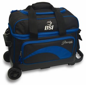 BSI 2 Ball Roller Bowling Bag Blue/Black