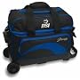 BSI Blue/Black 2 Ball Roller Bowling Bag