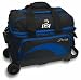 Sporting Goods : BSI 2 Ball Roller Bowling Bag Blue/Black