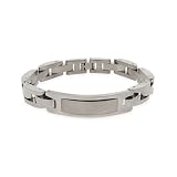 Eve's Addiction Mens Stainless Steel ID Bracelet