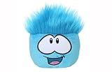 Disneys Club Penguin Blue Plush Puffle with coin code