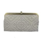 HOBO INTERNATIONAL Lauren Embossed Wallet/Clutch,Fog,one size Review