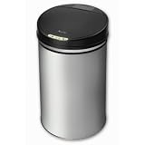 Na�lia HSD-02001-NAE Poubelle automatique en inox rechargeable � l'�nergie solairepar Na�lia