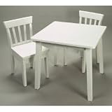 Square Kids' Table and Chair Set - 3 Piece