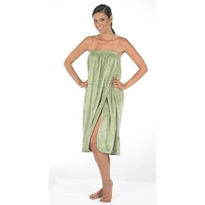 Click to buy Canyon Rose Cloud 9 Plush Microfiber Spa Wrap, Sagefrom Amazon!