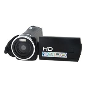 HD-V168Z 5.0MP 3.0 TFT Screen Digital Camcorder with 16x Digital Zoom (Black) + Worldwide free shiping