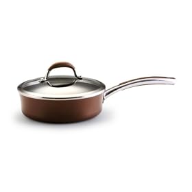 Farberware Affiniti 10 Inch 3 Quart Covered Saute, Bronze by Farberware