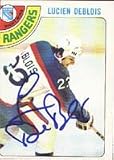 Randy Gilhen, New York Rangers, 1993 Upper Deck Autographed Card