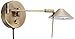 Lite Source LS-16350AB Rhine Halogen Wall Lamp, Antique Brass