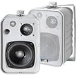 TIC CORPORATION ASP25-W Indoor/Outdoor 2-Way 50-Watt Speakers (White)