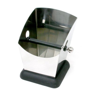 Espresso Knock Box Extra Large Stainless Steel Knockout