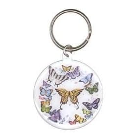 Nene Thomas - Butterfly Ring - Metal Keychain