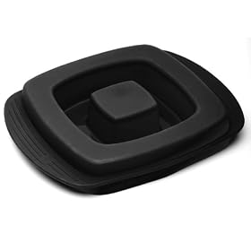 Mastrad Silicone Trio Cake Pan Black
