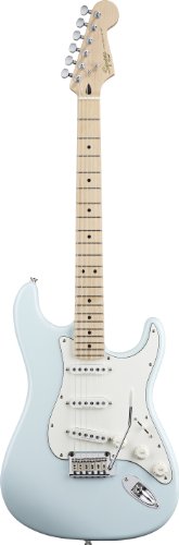 Squier by Fender by Fender Deluxe Stratocaster Maple Neck Daphne Blue
