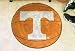 NCAA TENNESSEE VOLUNTEERS BASKETBALL SHAPED DOOR MAT RUG