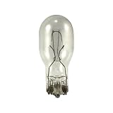 906 Light Bulb / 8.97 Watt, 13 Volt / T-5 Wedge Base Miniature Light Bulb