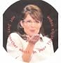 Sarah Palin Lipstick Vogue Refrigerator Magnet
