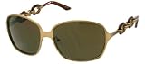 MISSONI SUNGLASSES DESIGNER FASHION AUTHENTIC WOMENS GOLD BEIGE FRAME | ROVIEX LENS MI660 02