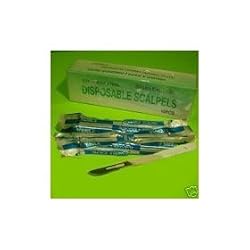 Scalpel #10 w/Stainless Steel Blade (Box of 10)